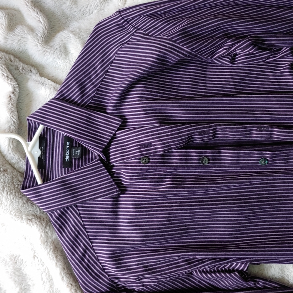 Purple Claiborne shirt